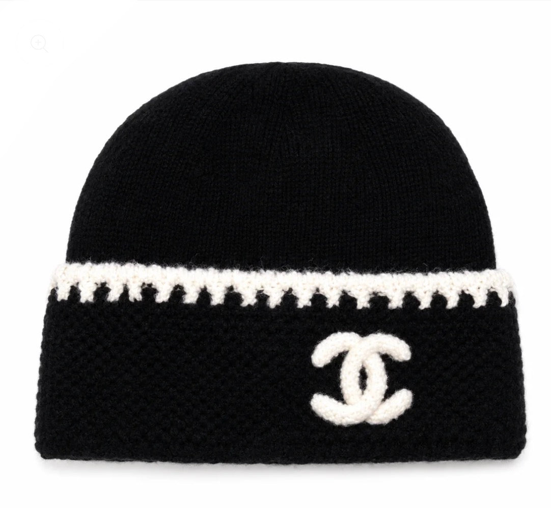CC" Knit Beanie